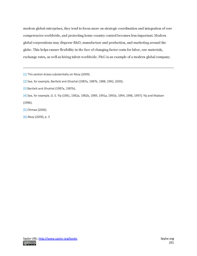 Fundamentals of Global Strategy - Page 231